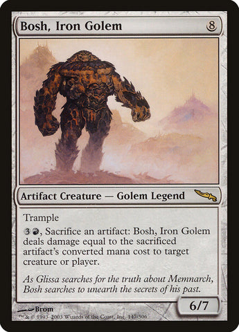 Bosh, Iron Golem [Mirrodin]