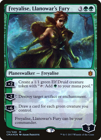 Freyalise, Llanowar's Fury [Commander Anthology]