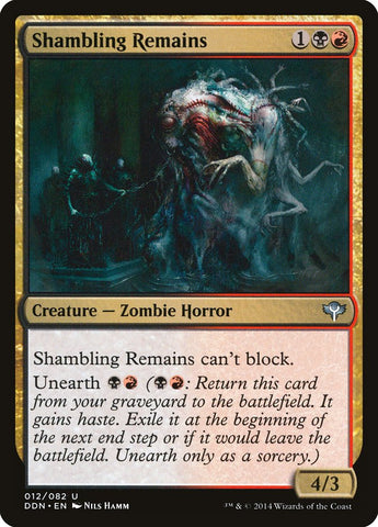 Shambling Remains [Duel Decks: Speed vs. Cunning]