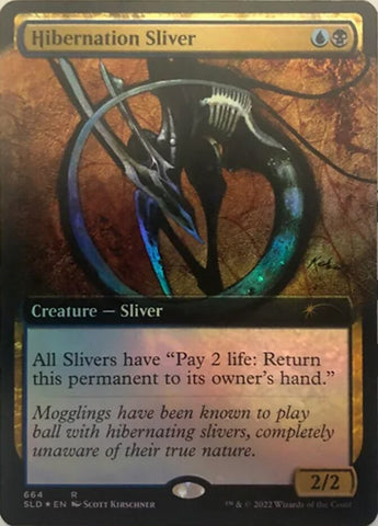 Hibernation Sliver (Extended Art) [Secret Lair Drop Promos]