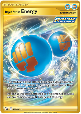 Rapid Strike Energy (182/163) [Sword & Shield: Battle Styles]