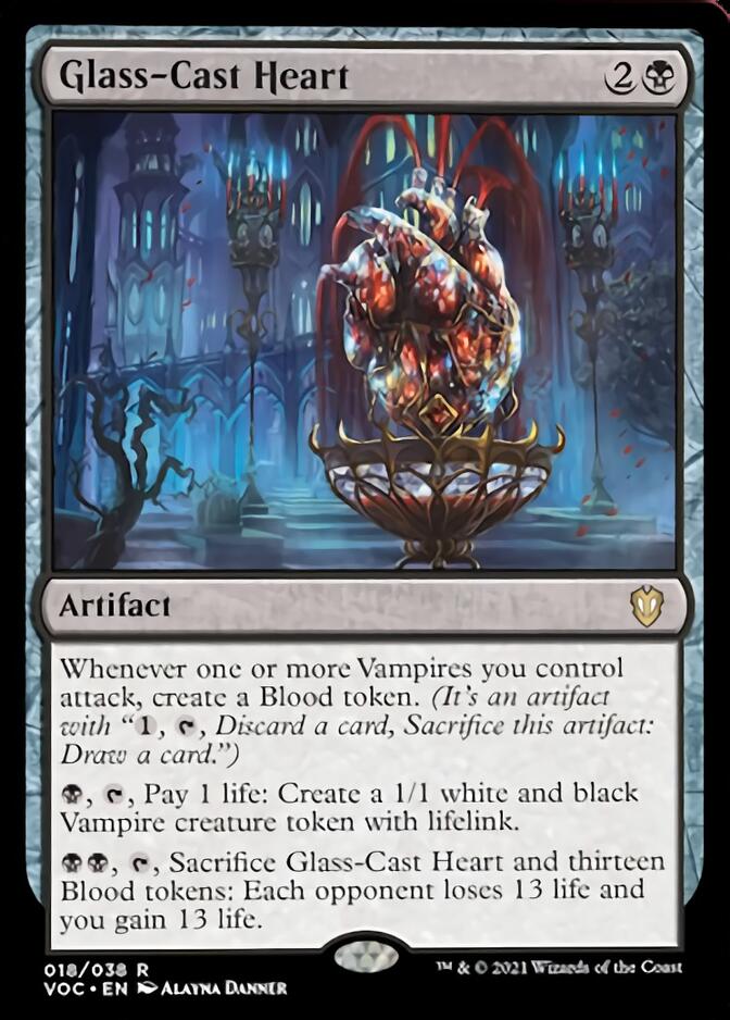 Glass-Cast Heart [Innistrad: Crimson Vow Commander]