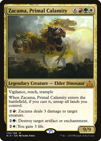 Zacama, Primal Calamity [Rivals of Ixalan]