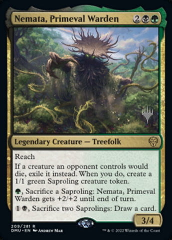 Nemata, Primeval Warden (Promo Pack) [Dominaria United Promos]