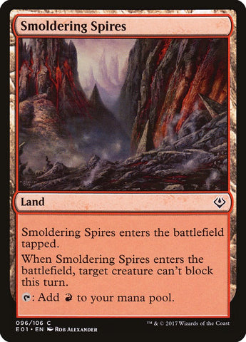 Smoldering Spires [Archenemy: Nicol Bolas]