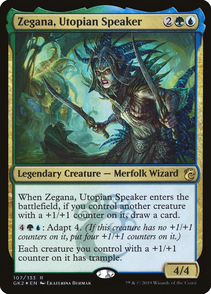 Zegana, Utopian Speaker [Ravnica Allegiance Guild Kit]