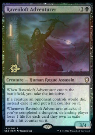 Ravenloft Adventurer [Commander Legends: Battle for Baldur's Gate Prerelease Promos]