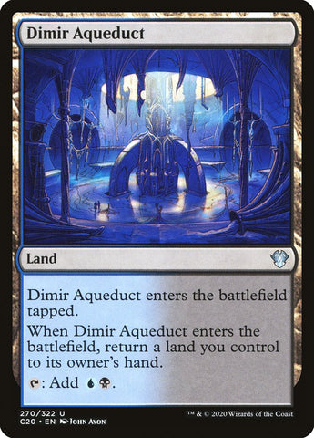 Dimir Aqueduct [Commander 2020]