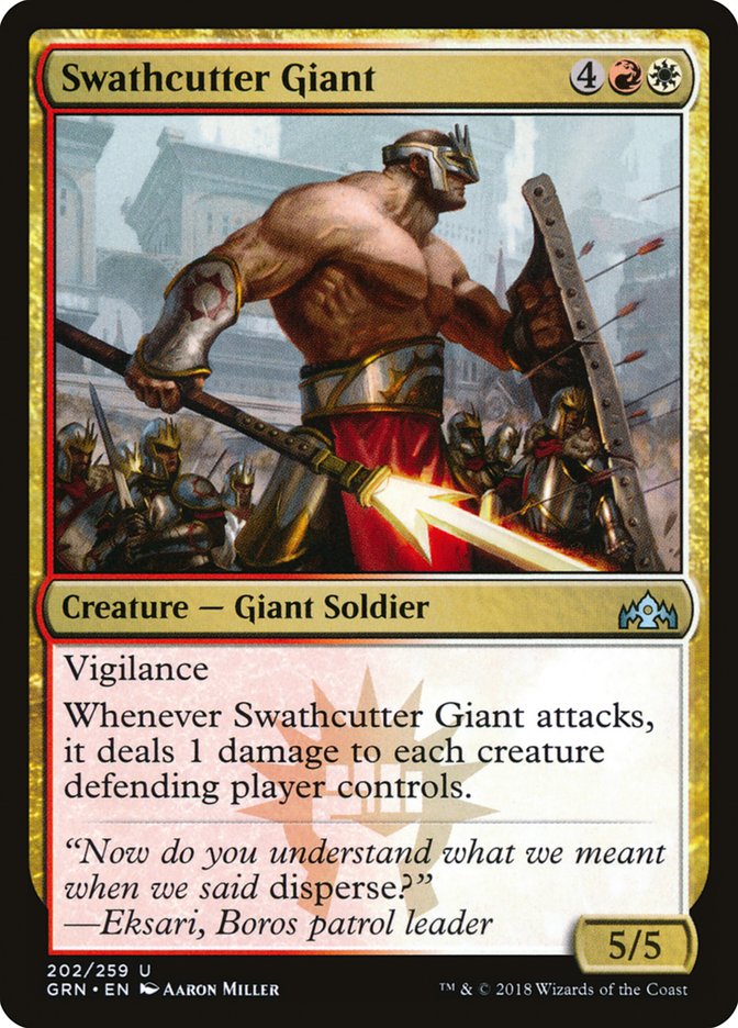 Swathcutter Giant [Guilds of Ravnica]