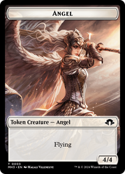 Phyrexian Germ // Angel Double-Sided Token [Modern Horizons 3 Tokens]