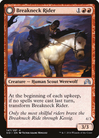 Breakneck Rider // Neck Breaker [Shadows over Innistrad]