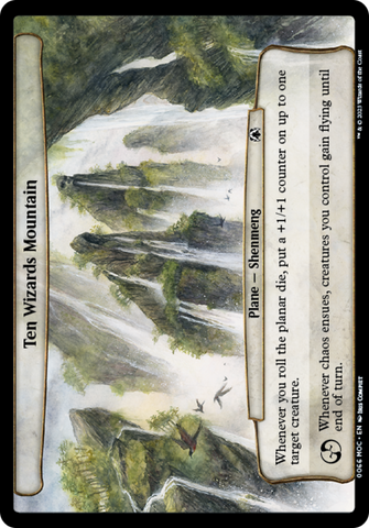 Ten Wizards Mountain [March of the Machine Commander]