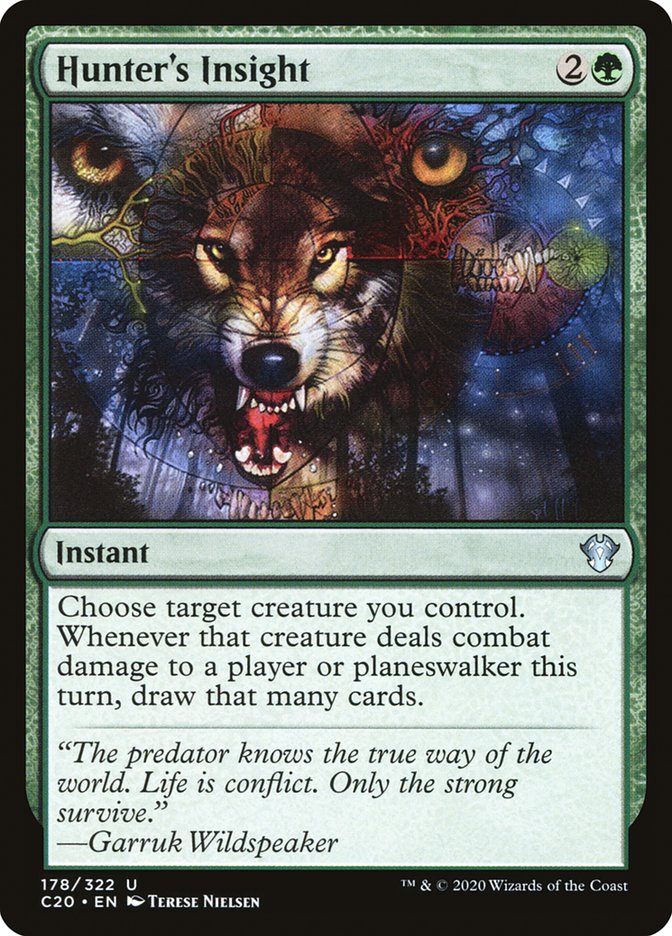 Hunter's Insight [Commander 2020]