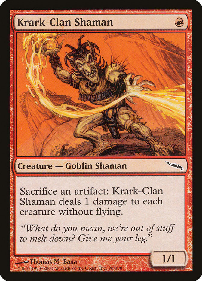 Krark-Clan Shaman [Mirrodin]