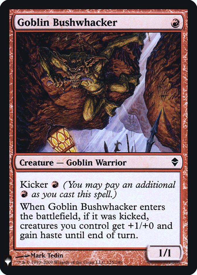 Goblin Bushwhacker [Mystery Booster]