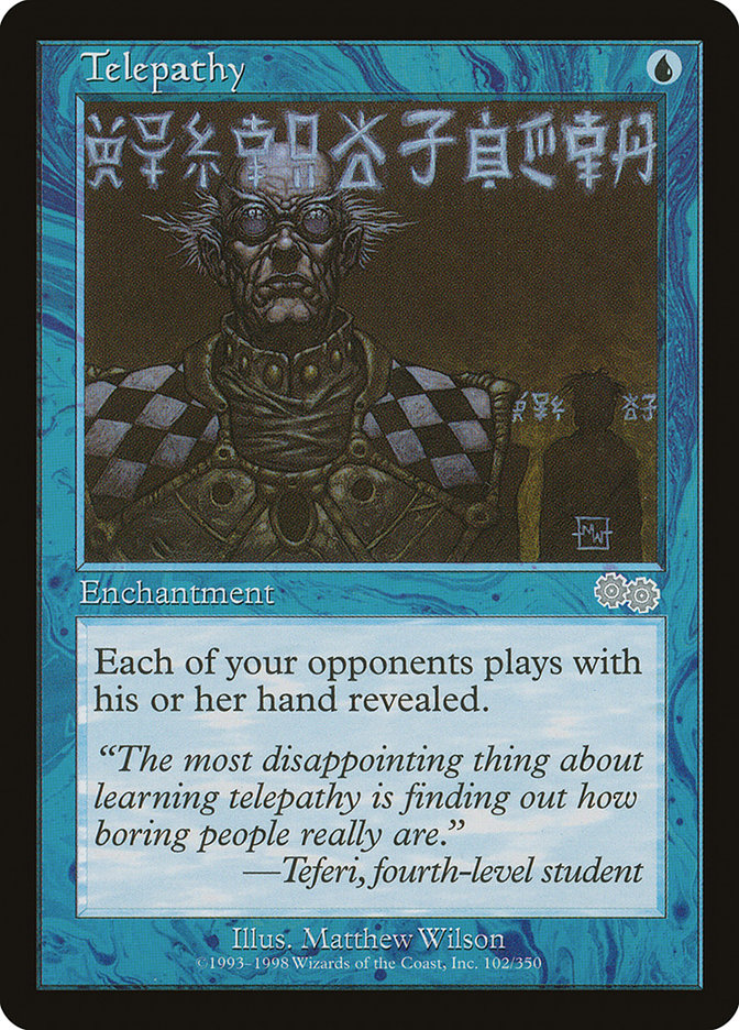 Telepathy [Urza's Saga]