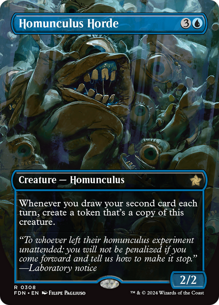 Homunculus Horde (Borderless) [Foundations]