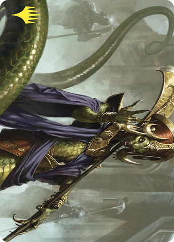 Sidisi, Brood Tyrant Art Card (Gold-Stamped) [Commander Masters Art Series]