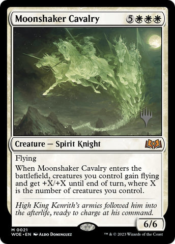 Moonshaker Cavalry (Promo Pack) [Wilds of Eldraine Promos]