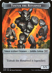 Eldrazi Spawn // Tuktuk the Returned Double-Sided Token [Double Masters Tokens]