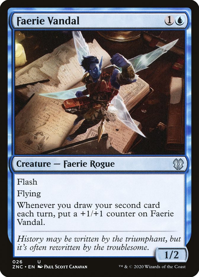 Faerie Vandal [Zendikar Rising Commander]