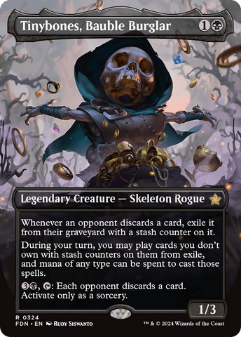 Tinybones, Bauble Burglar (Borderless) [Foundations]