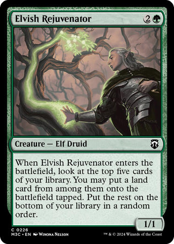 Elvish Rejuvenator [Modern Horizons 3 Commander]