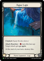 Aqua Laps [LGS277] (Promo)  Rainbow Foil