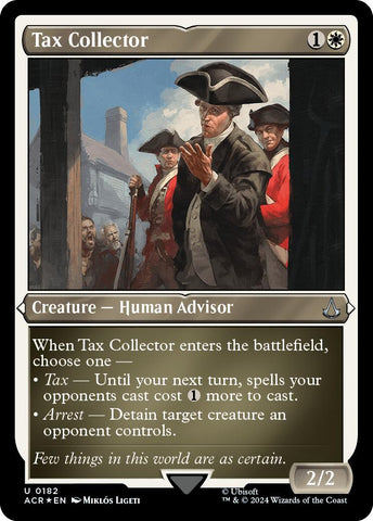 Tax Collector (Foil Etched) [Assassin's Creed]