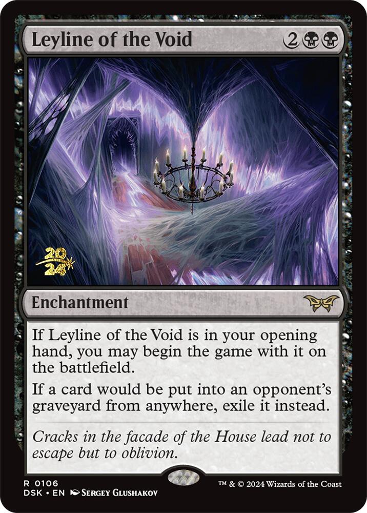 Leyline of the Void (0106) [Duskmourn: House of Horror Prerelease Promos]