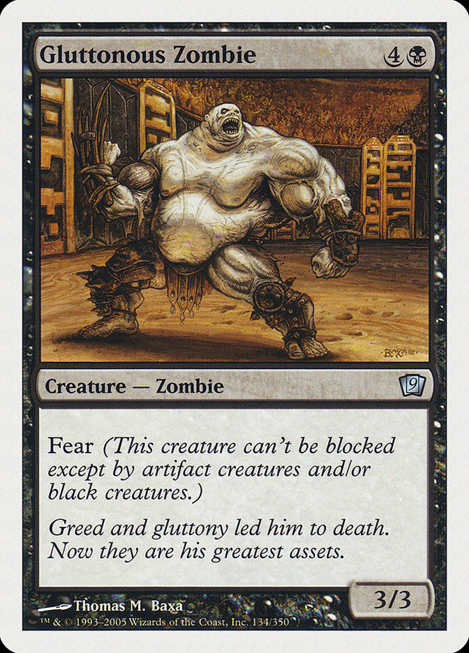 Gluttonous Zombie [Ninth Edition]