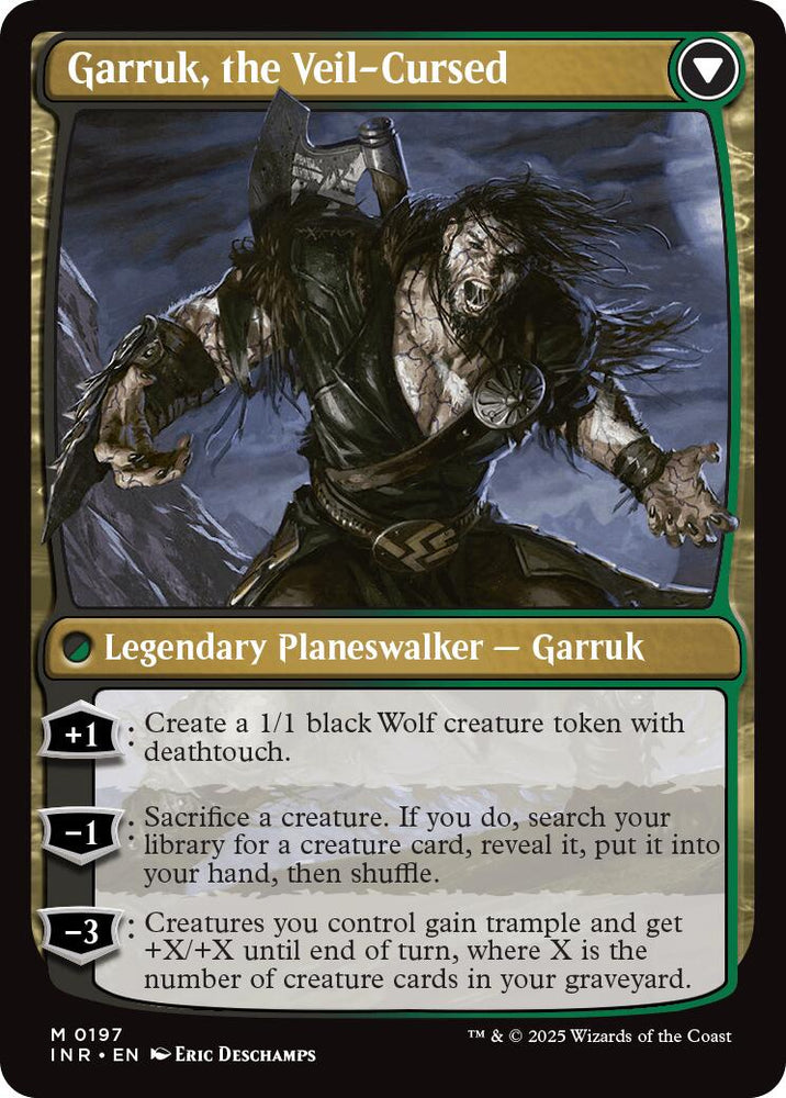 Garruk Relentless // Garruk, the Veil-Cursed [Innistrad Remastered]