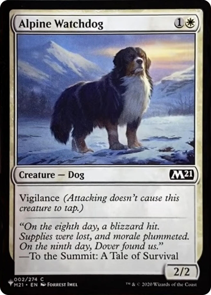 Alpine Watchdog [The List]