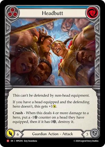 Headbutt [MPG016] (Mastery Pack Guardian)  Rainbow Foil