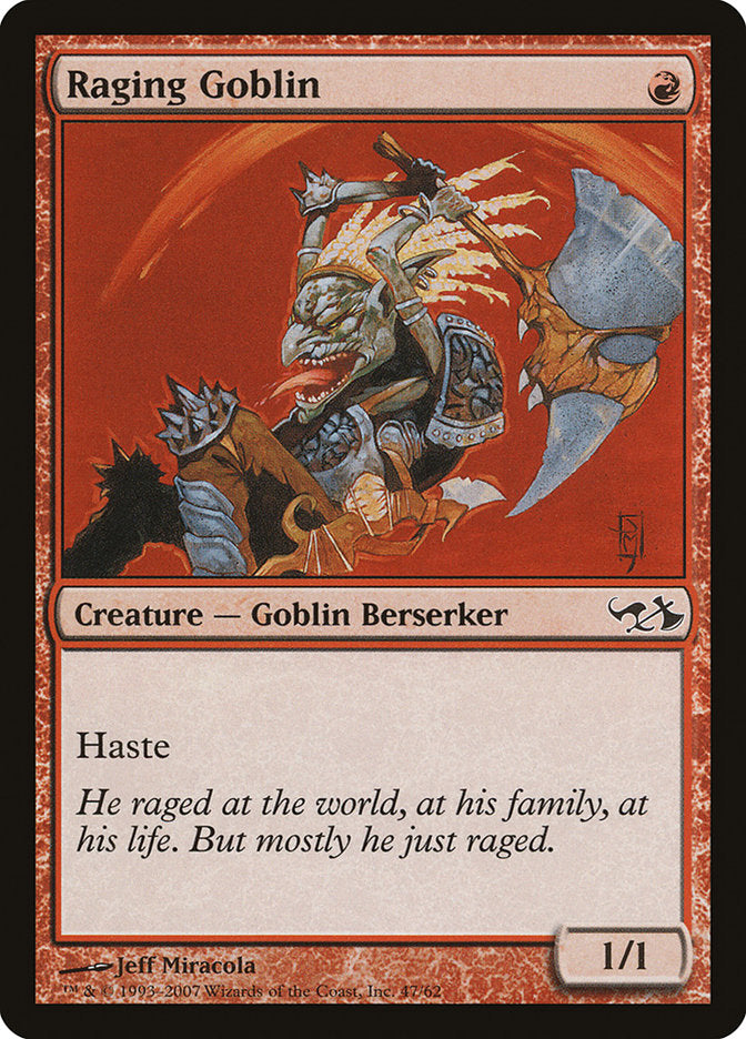 Raging Goblin [Duel Decks: Elves vs. Goblins]