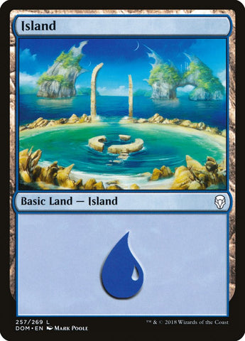 Island (257) [Dominaria]