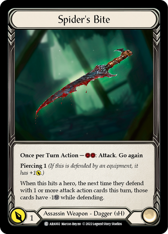 Spider's Bite [ARA002] (Outsiders Arakni Blitz Deck)