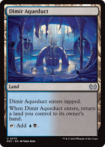 Dimir Aqueduct [Duskmourn: House of Horror Commander]