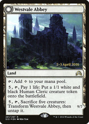 Westvale Abbey // Ormendahl, Profane Prince [Shadows over Innistrad Prerelease Promos]