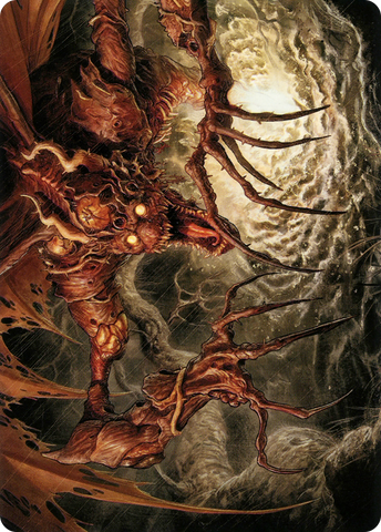 Archfiend of Sorrows Art Card [Modern Horizons 2 Art Series]