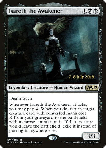 Isareth the Awakener [Core Set 2019 Prerelease Promos]