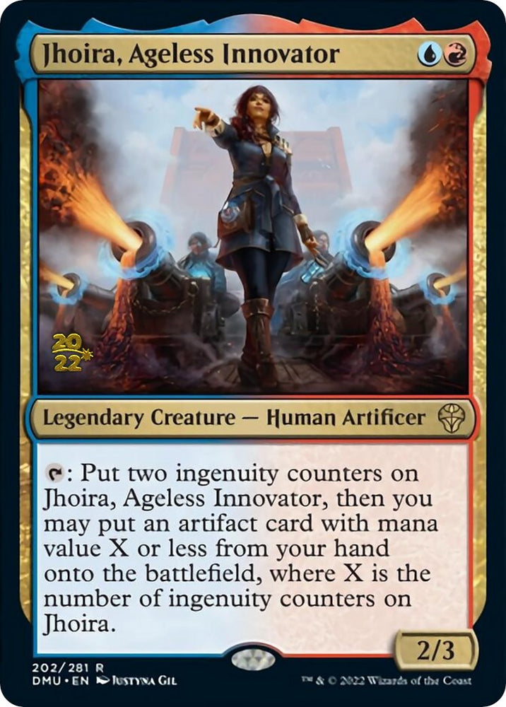 Jhoira, Ageless Innovator [Dominaria United Prerelease Promos]