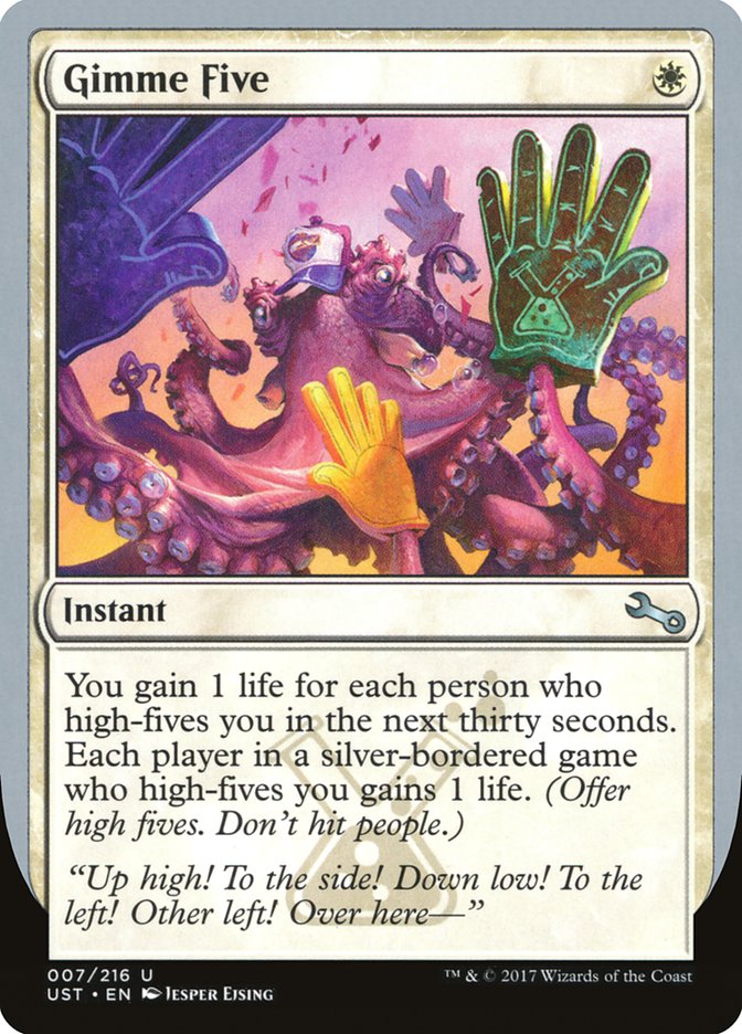 Gimme Five [Unstable]