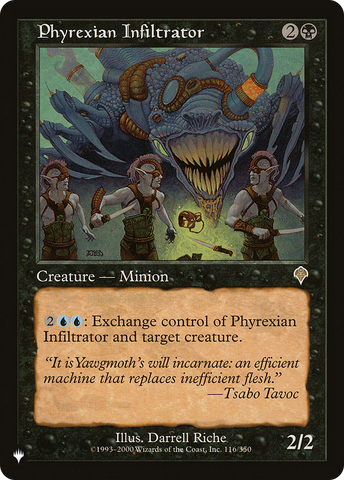 Phyrexian Infiltrator [The List]