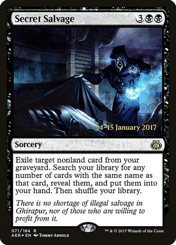 Secret Salvage [Aether Revolt Prerelease Promos]