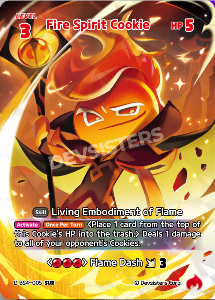 Fire Spirit Cookie BS4-005 SUR