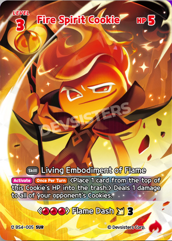 Fire Spirit Cookie BS4-005 SUR