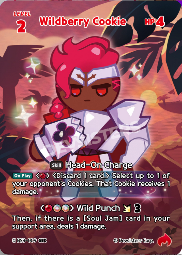 Wildberry Cookie BS3-009 SEC