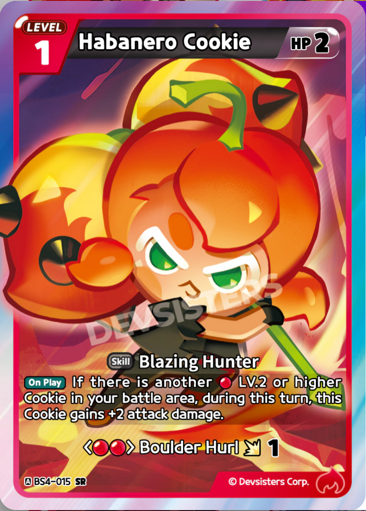 Habanero Cookie BS4-015 SR