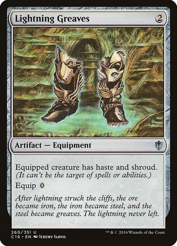 Lightning Greaves [Commander 2016]